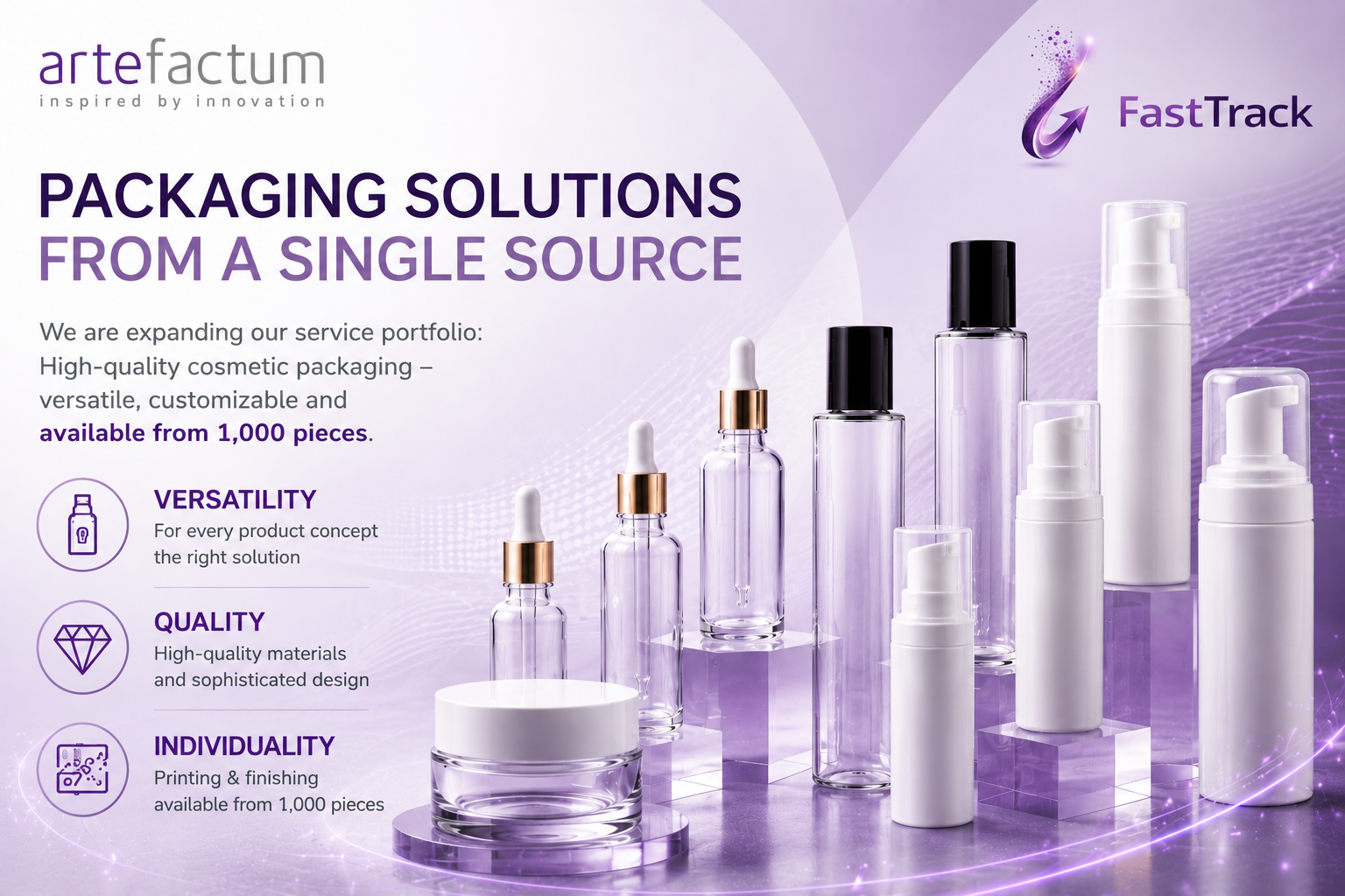 Packaging solutions from a single source